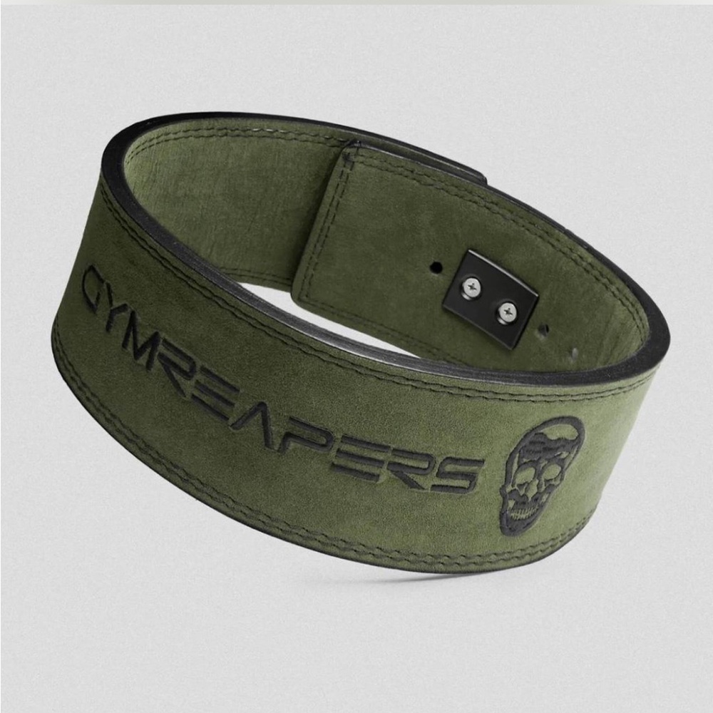Gymreapers 10MM LEVER BELT - MILITARY GREEN